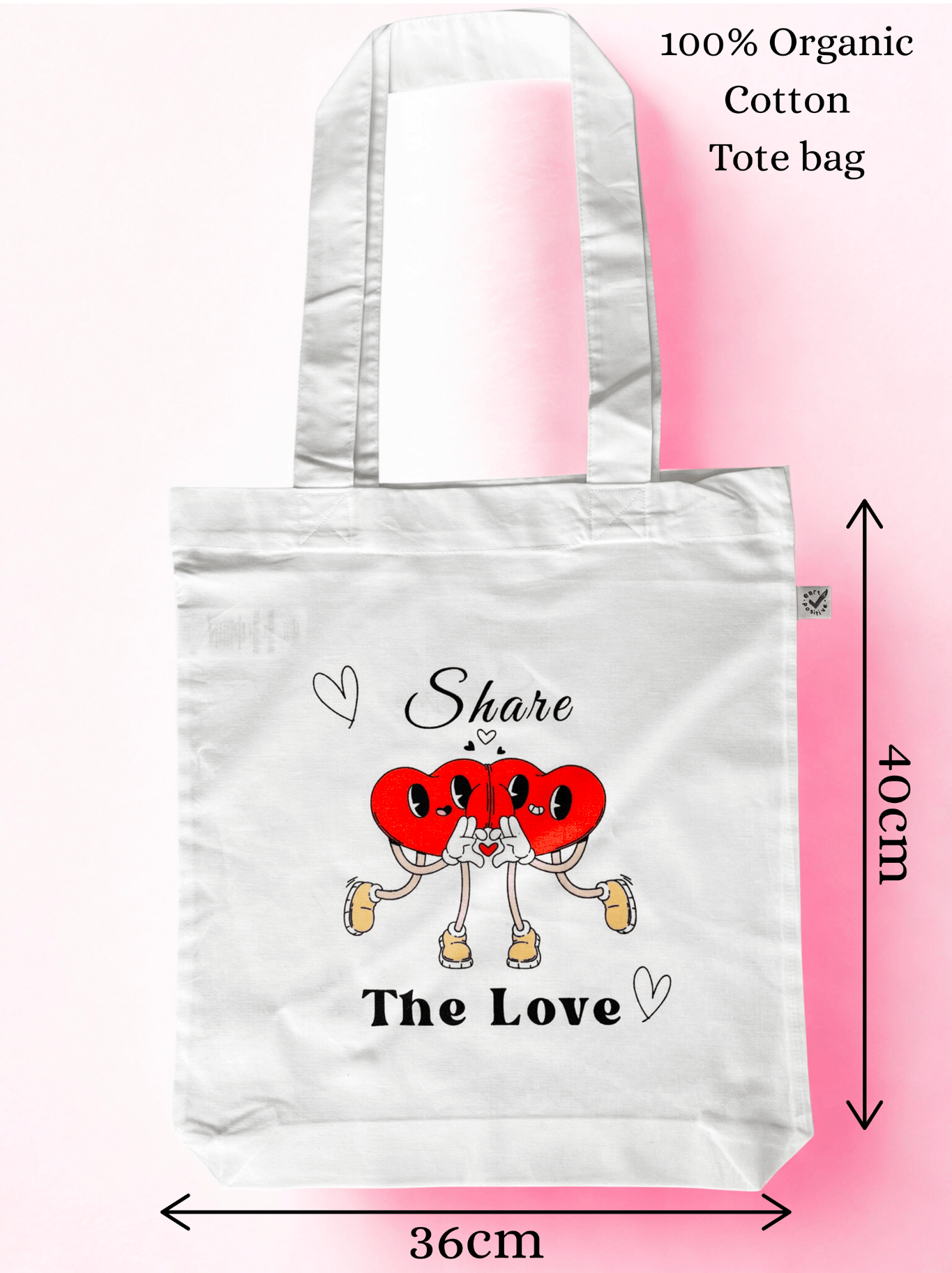 Sharing Love Tote Bag