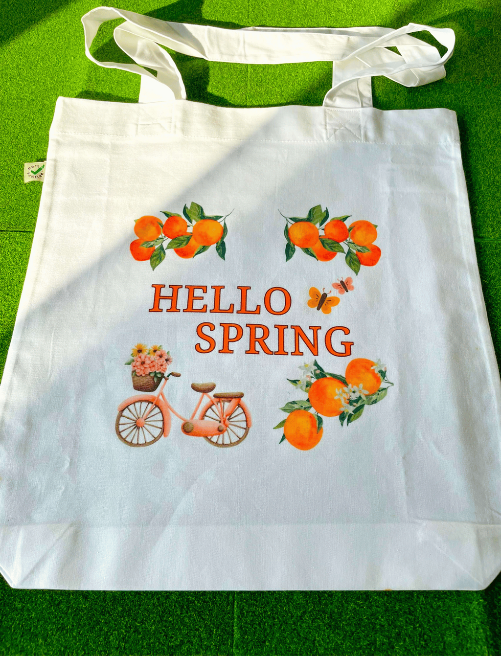 Hello Spring Tote Bag