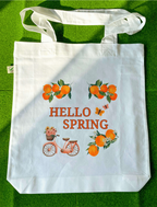Hello Spring Tote Bag
