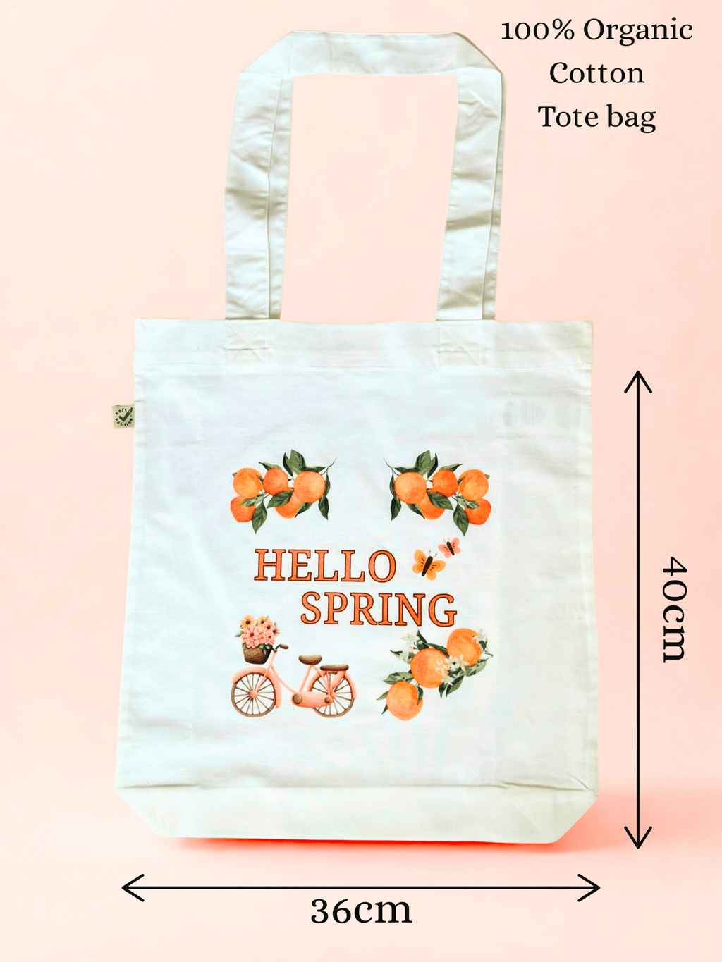 Hello Spring Tote Bag