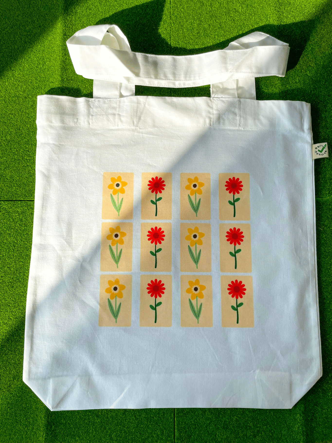 Blümchen Tote bag