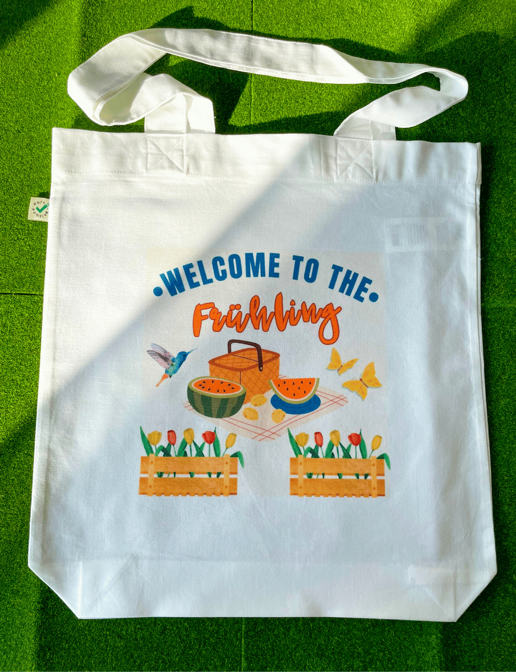Hello Spring Tote Bag