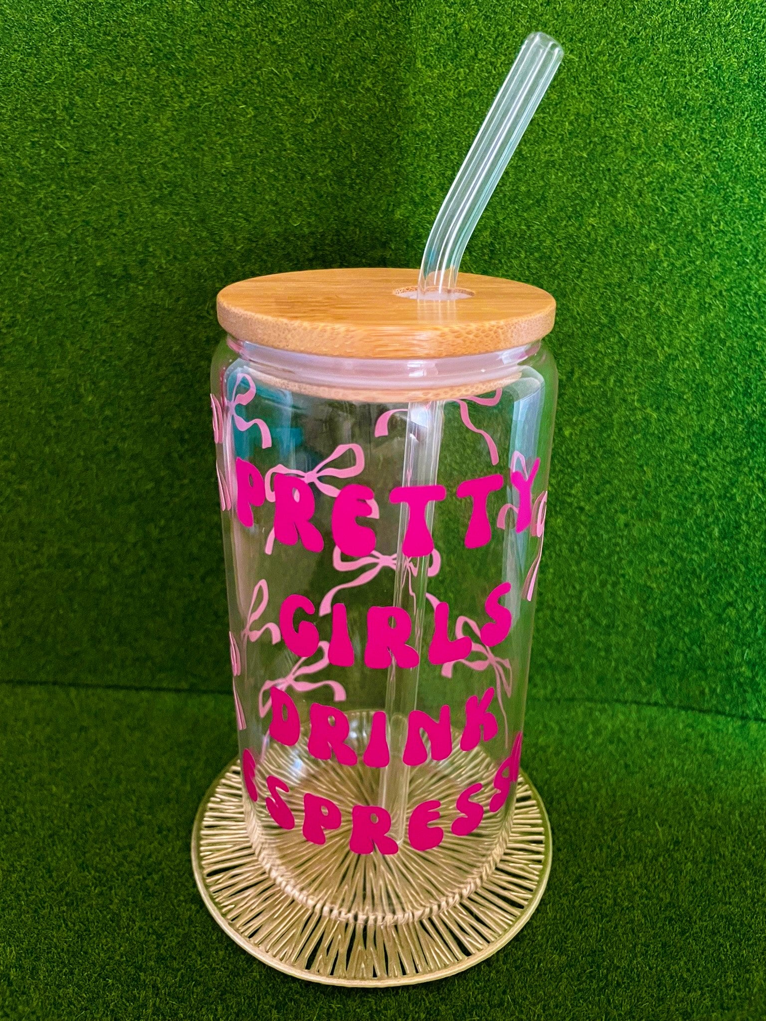 Espresso Lovers Glass Cup