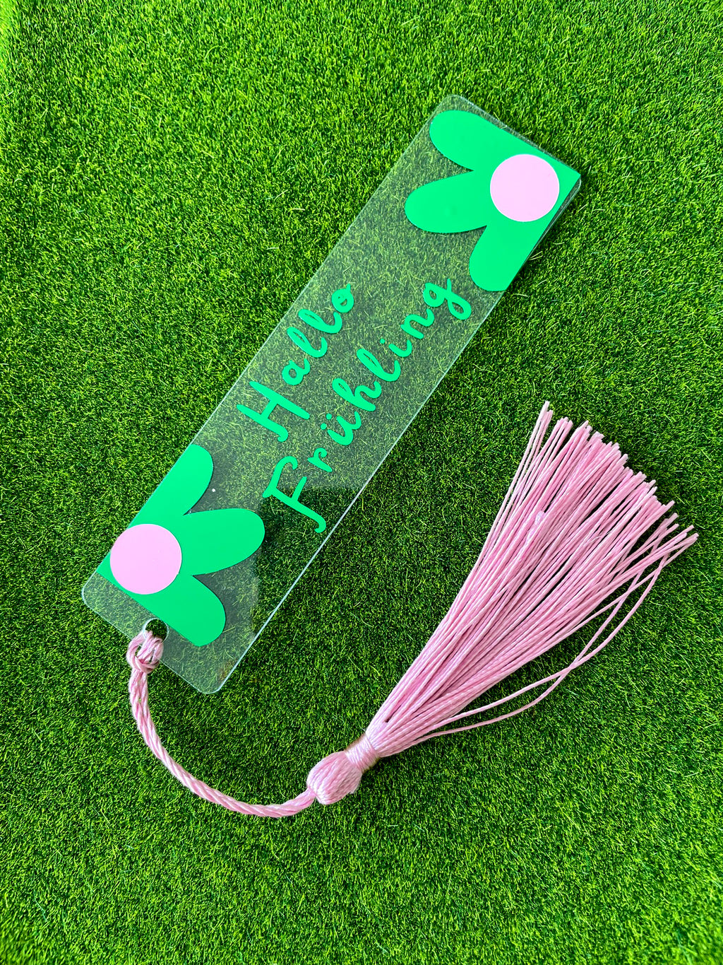 Hallo Frühling Lesezeichen