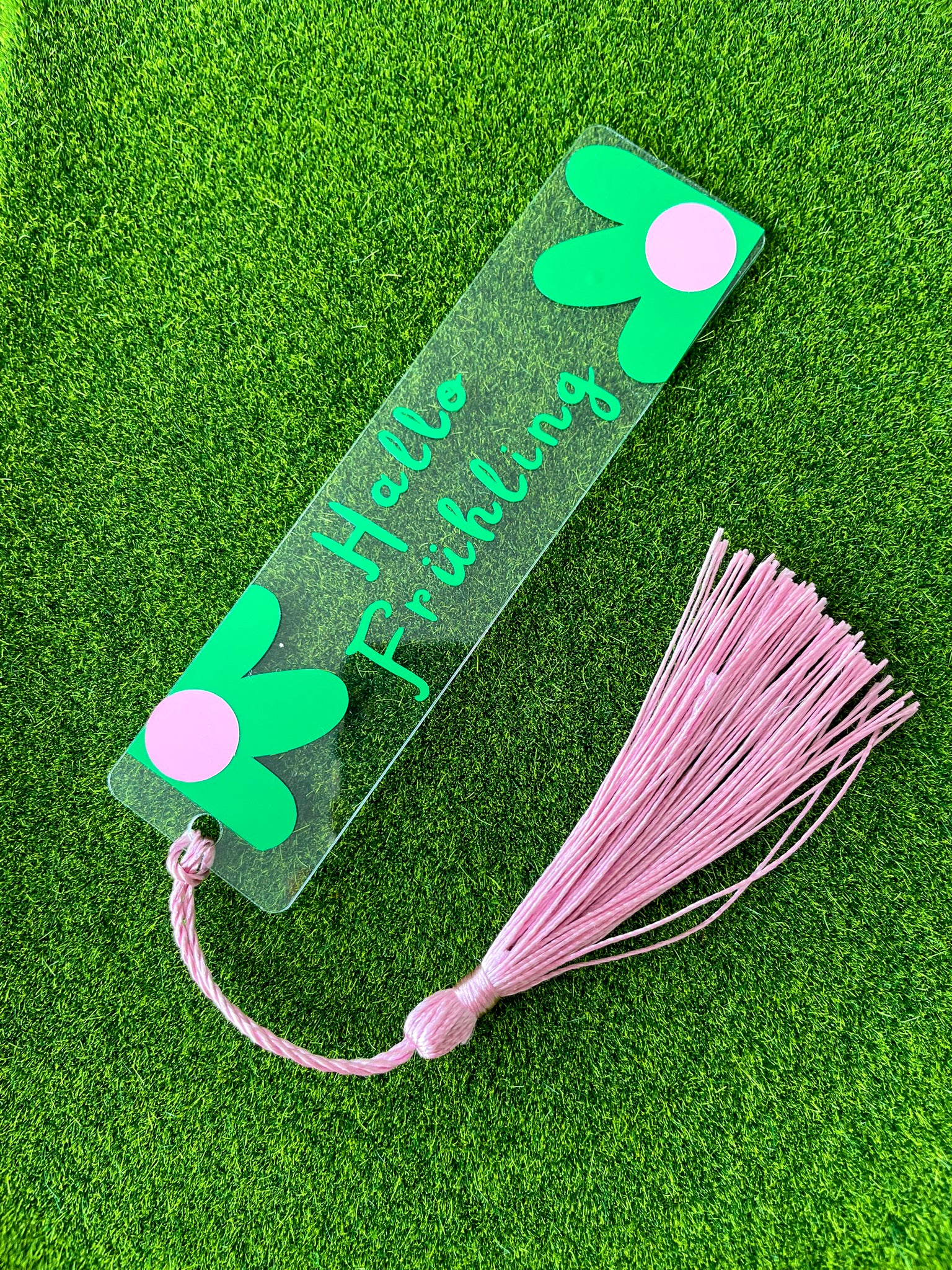 Hallo Frühling Lesezeichen