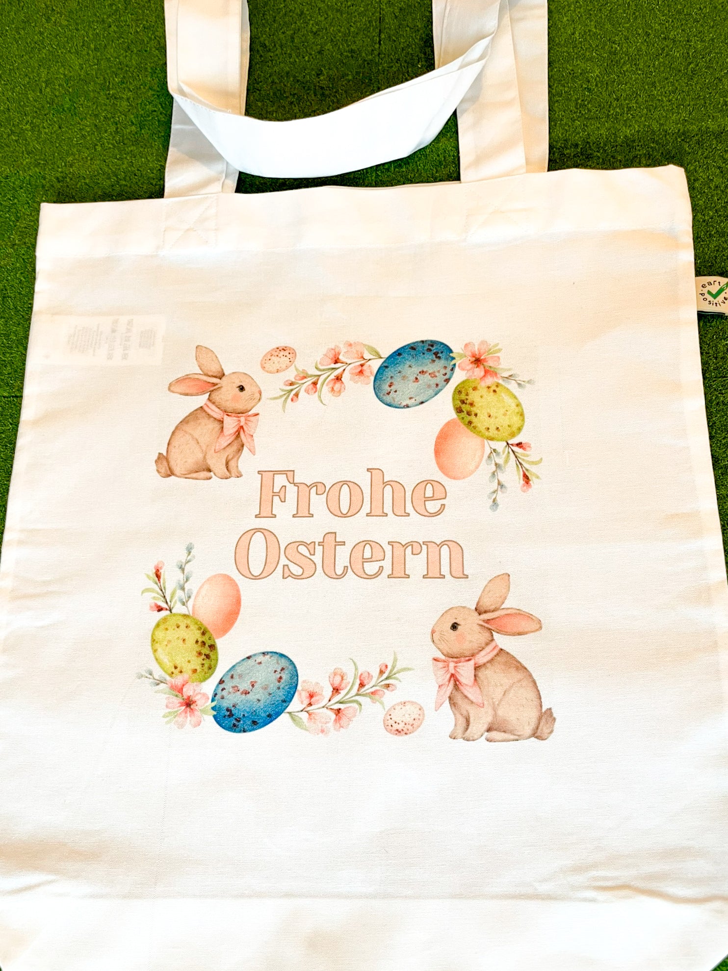 Frohe Ostern Tote Bag