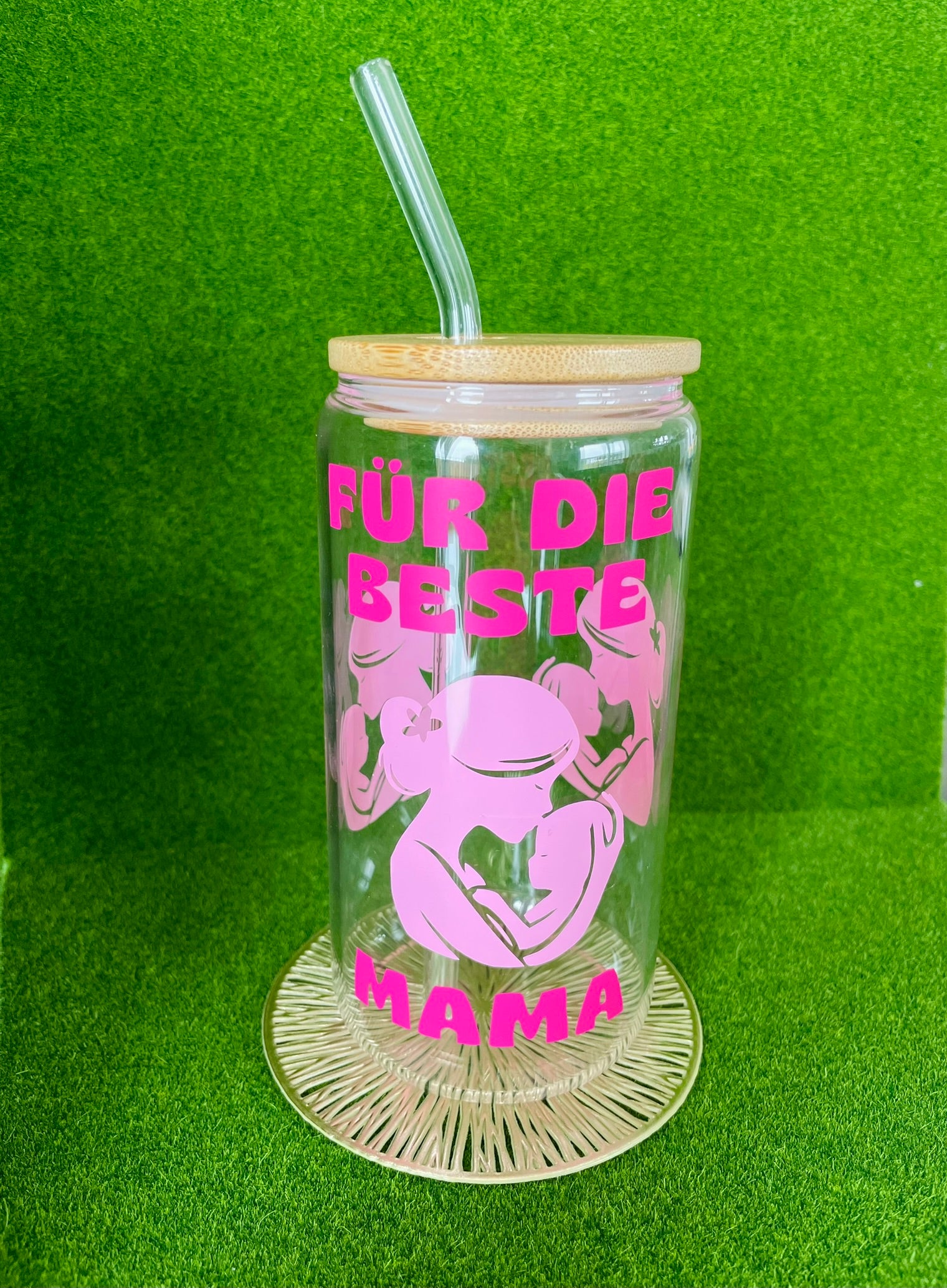 Beste Mama Glass Cup