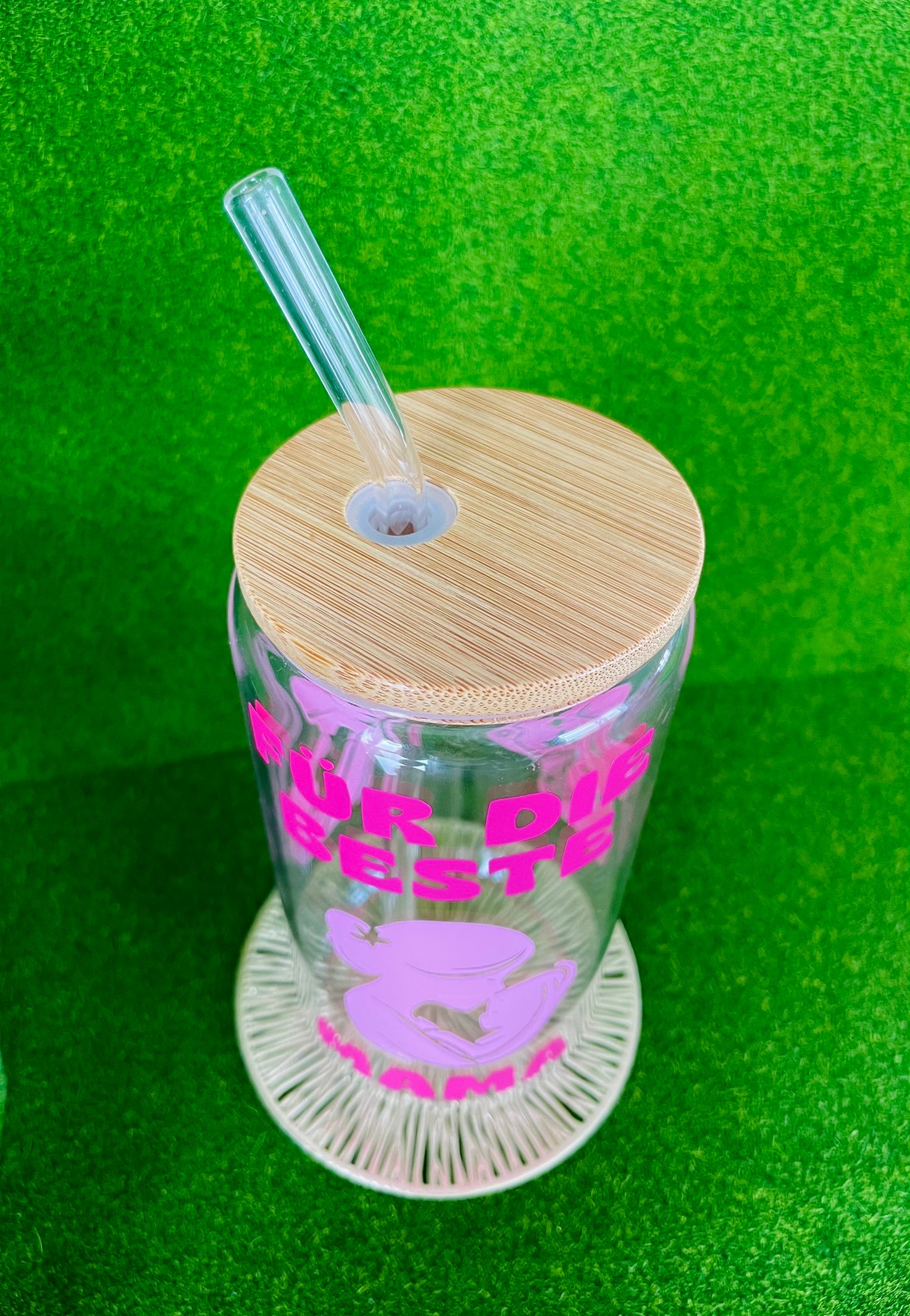 Beste Mama Glass Cup