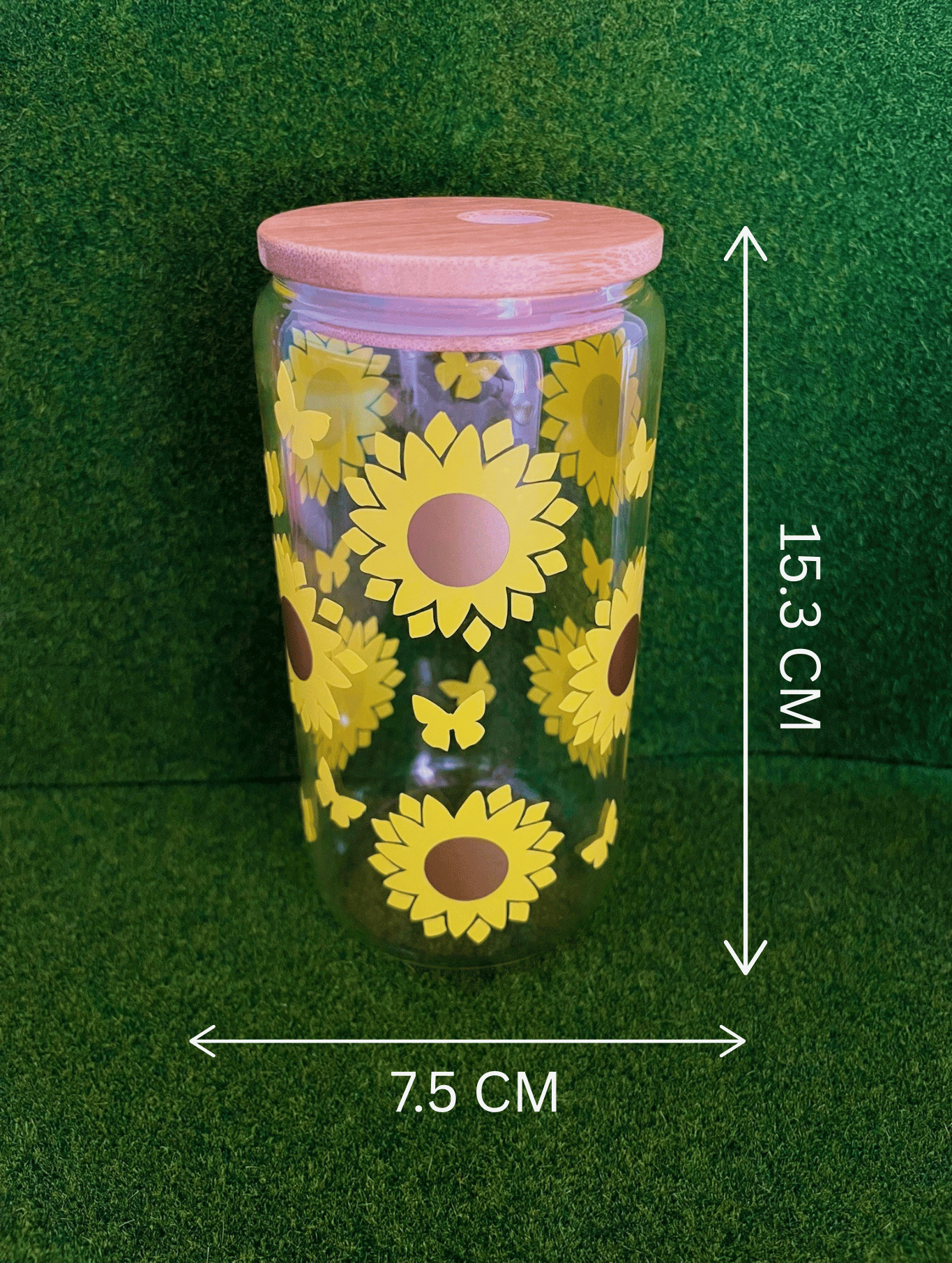 Sonnenblumen Glass Cup