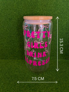 Espresso Lovers Glass Cup