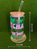 Matcha Lovers Glass Cup